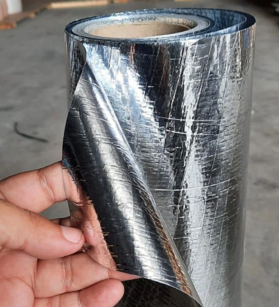Peredam panas atap metal Woven Series ABS Foil yang tahan lama