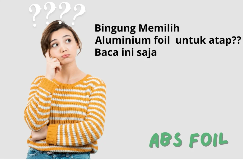 Infografis menarik berisi rangkuman FAQ peredam panas atap dari ABS Foil.