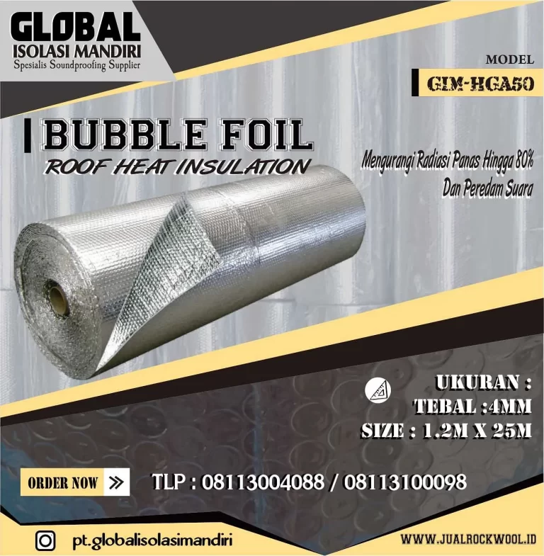 Aluminium Foil Woven untuk Peredam Panas Garasi