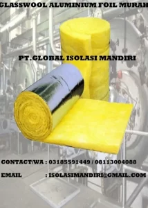 Keunggulan Glasswool Aluminium Foil