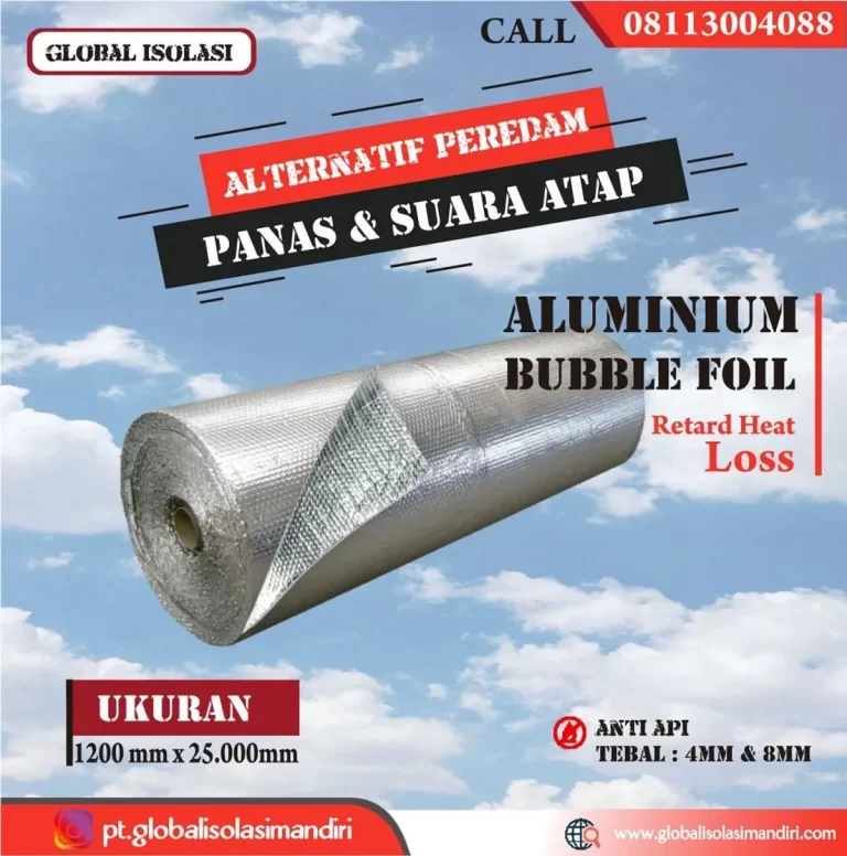 Pemasangan Bubble Aluminium XP Foil