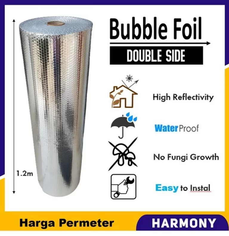 Variasi Kualitas Aluminium Foil Bubble per Meter