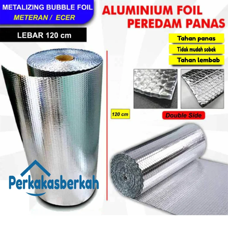 Aluminium Foil Bubble Peredam Panas Dinding