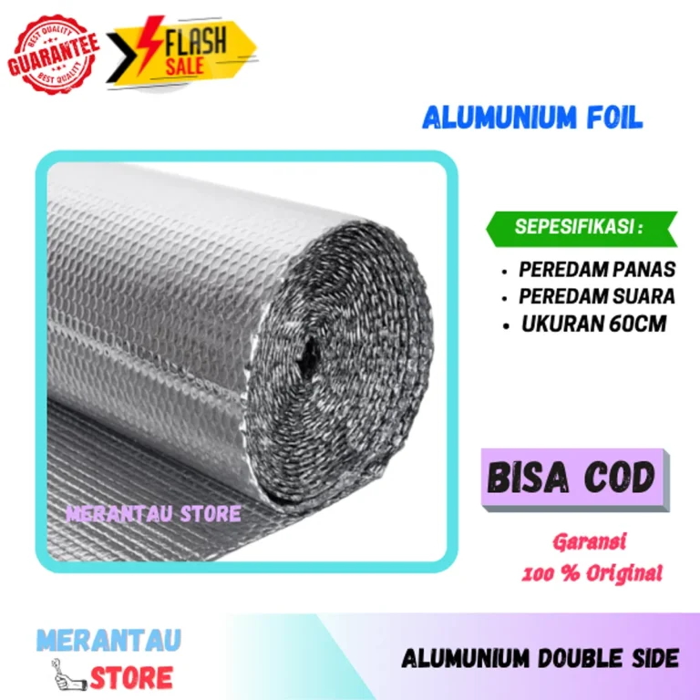 Cara Menggunakan Aluminium Foil Insulasi Panas