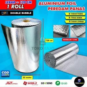 Jenis Aluminium Foil Peredam Panas Efektif untuk Isolasi Termal