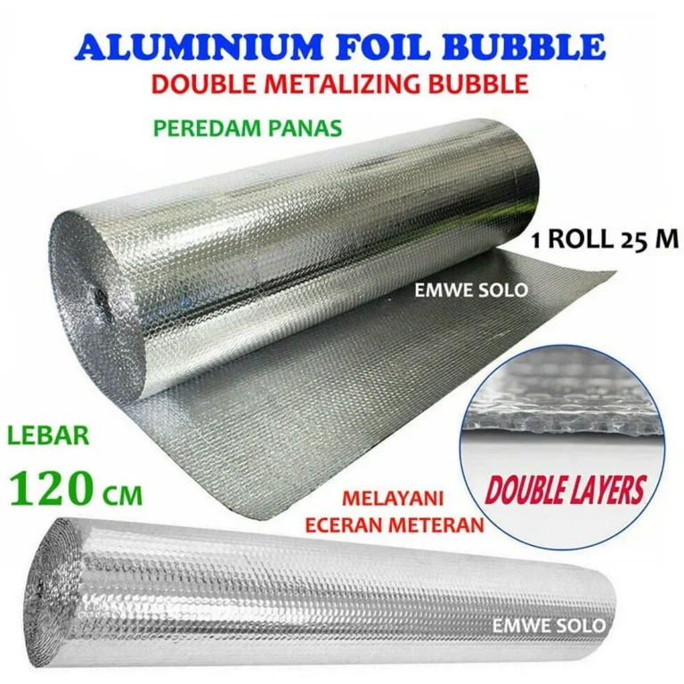 Jenis Bubble Foil Aluminium