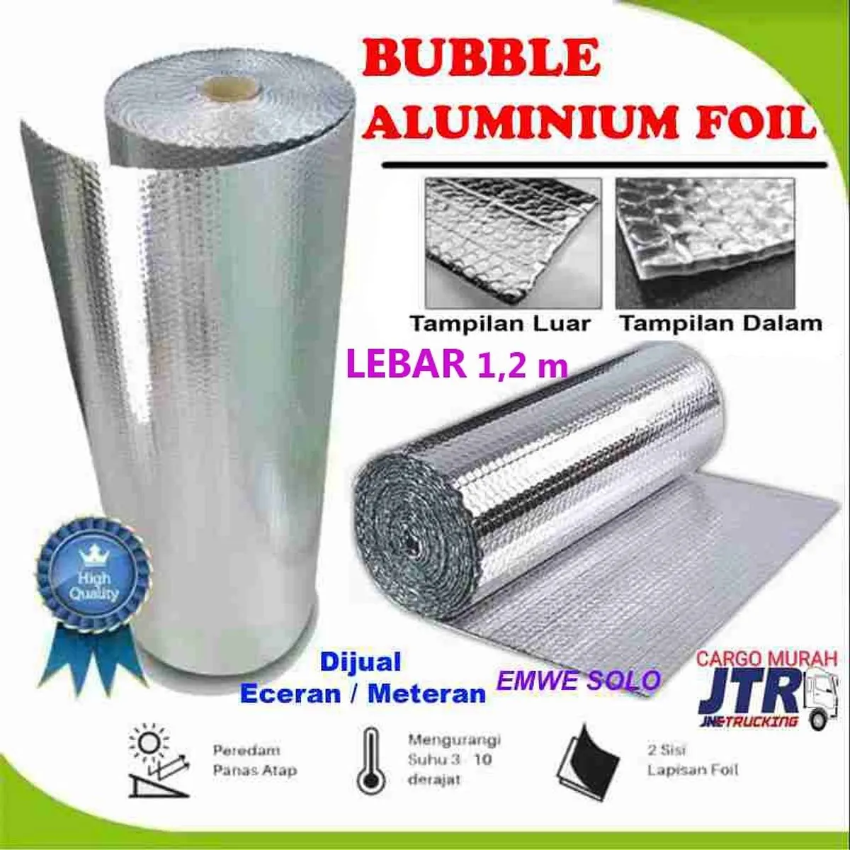 Manfaat Dan Aplikasi Aluminium Foil Foam Atau Woven Dalam Berbagai