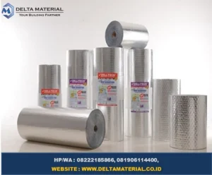 Keunggulan Aluminium Foil Woven Peredam Panas Dinding