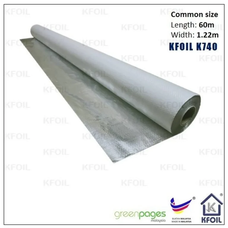 Keunggulan Penggunaan Aluminium Woven Foil Single Ukuran 1 2 x 50 m
