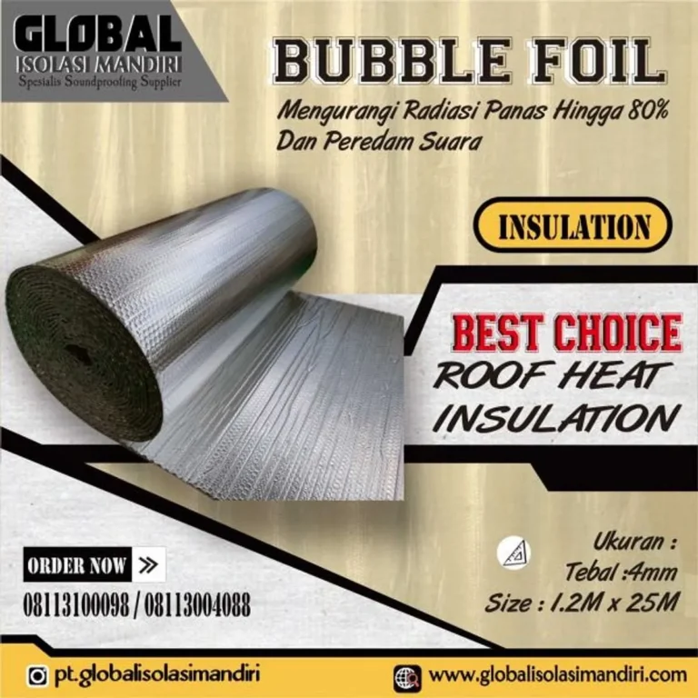 Kualitas Terbaik: Bubble Foil Aluminium Buatan Indonesia
