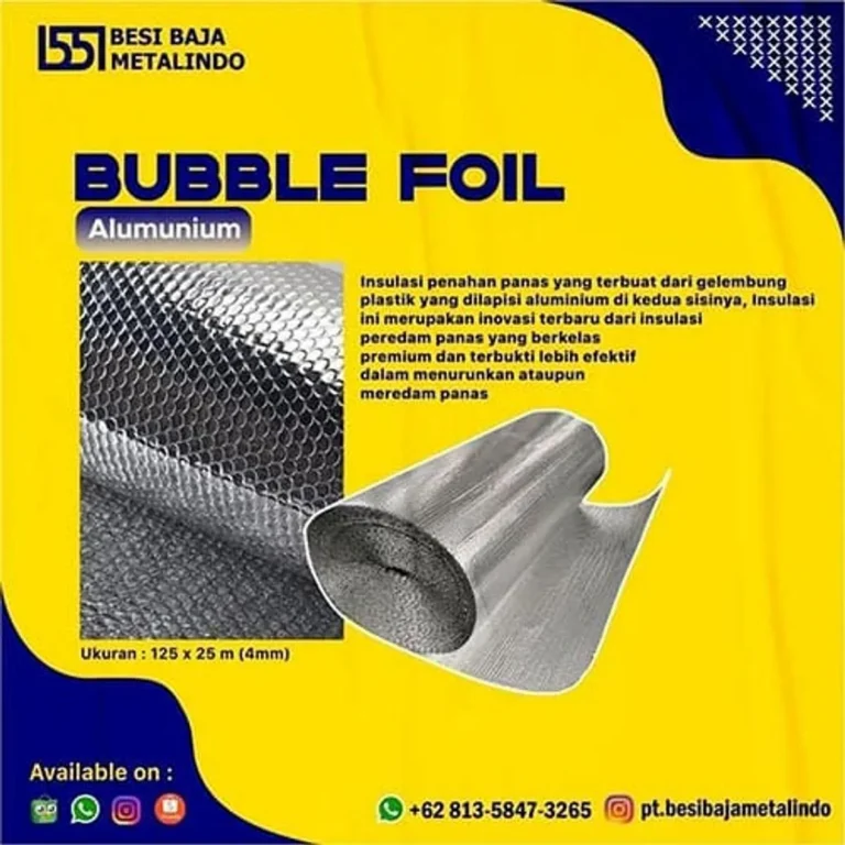 Pemilihan Aluminium Foil Bubble Terdekat yang Tepat